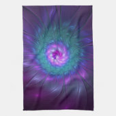 Abstrakte Blumenbeauty Fraktal Kunst, Dichtung und Geschirrtuch (Vertikal)