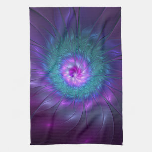Abstrakte Blumenbeauty Fraktal Kunst, Dichtung und Geschirrtuch