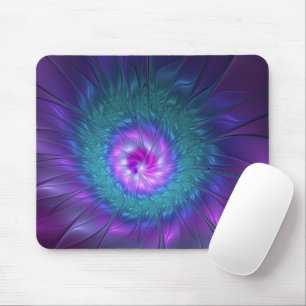 Abstrakte Blumenbeauty Fraktal Kunst, Dichtung und Mousepad