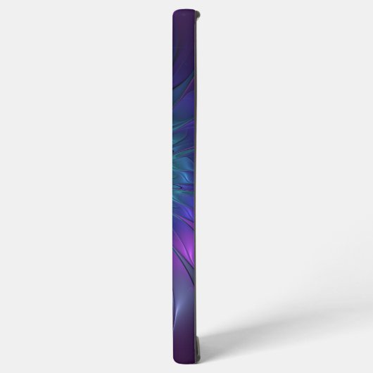 Abstrakte Blumenbeauty Fraktal Kunst, Dichtung und Samsung Galaxy Hülle (Linke Seite)