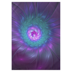 Abstrakte Blumenbeauty Fraktal Kunst, Dichtung und Tischdecke