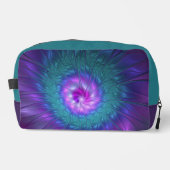 Abstrakte Blumenbeauty Fraktal Kunst, Dichtung und Waschbeutel (Vorderseite)