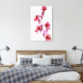 Abstrakte Blumenbilder 3 Leinwanddruck (Insitu (Schlafzimmer))