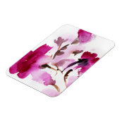 Abstrakte Blumenbilder 4 Magnet (Linke Seite)