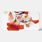 Abstrakte Blumenbilder in Aquarellen Case-Mate iPhone Hülle (Rückseite (Horizontal))
