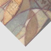 Abstrakte Blumenblatt-Malerei vom Normannen Wyatt Seidenpapier (Ausschnitt)