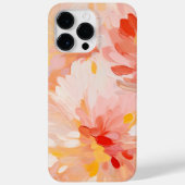 Abstrakte Blumenfarben Künstlerisch stilvoll Case-Mate iPhone Hülle (Rückseite)