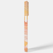 Abstrakte Blumenfarben Künstlerisch stilvoll Case-Mate iPhone Hülle (Rückseite / Rechts)