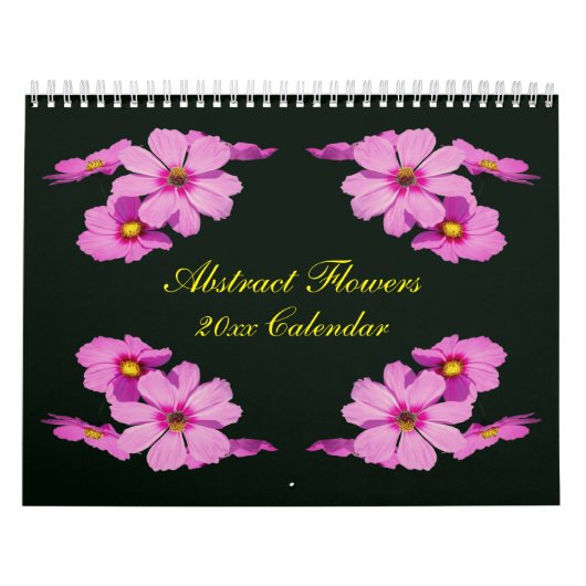 Abstrakte Blumenfotografie Kalender (Titelbild)