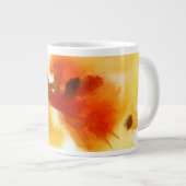 Abstrakte Blumengemälde 2 Jumbo-Tasse (Vorderseite Rechts)