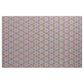 Abstrakte Blumengeometrie Stoff (Fat Quarter (45,7 x 55,9 cm))