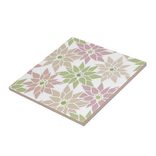 Abstrakte blumengeschmückte Blume romantischer Car Fliese (Seite)