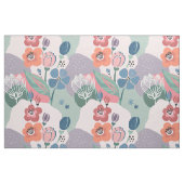 Abstrakte, blumengeschmückte Pinks und Purpurfarbe Stoff (Fat Quarter (45,7 x 55,9 cm))