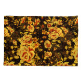 Abstrakte Blumenglastextur Kissenbezug (Rückseite)