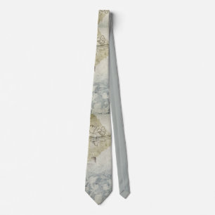 Abstrakte Blumengrunge Mled Colors Neck Tie Krawatte