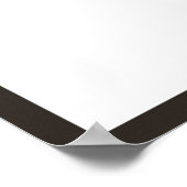 Abstrakte Blumenkunst Poster (Ecke)