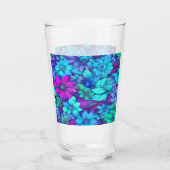 Abstrakte Blumennummer 62 Glas (Rückseite)