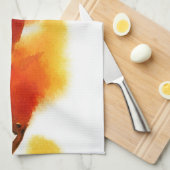 Abstrakte Blumenwatercolormalereien 2 Handtuch (Viertel Falte)
