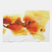 Abstrakte Blumenwatercolormalereien 2 Handtuch (Horizontal)
