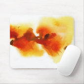 Abstrakte Blumenwatercolormalereien 2 Mousepad (Mit Mouse)