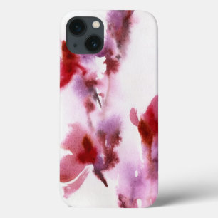 Abstrakte Blumenwatercolormalereien 3 Case-Mate iPhone Hülle