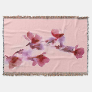 Abstrakte Blumenwatercolormalereien 3 Decke