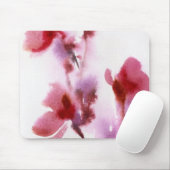 Abstrakte Blumenwatercolormalereien 3 Mousepad (Mit Mouse)