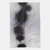 Abstrakte Blush-Orbit-Kunst Geschirrtuch (Vertikal)