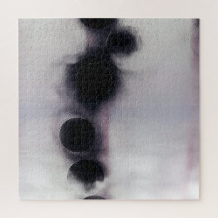 Abstrakte Blush-Orbit-Kunst Puzzle