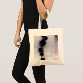 Abstrakte Blush-Orbit-Kunst Tragetasche (Vorderseite (Produkt))