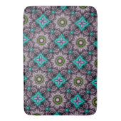 Abstrakte Blüte Badematte (Vorderseite Vertikal)