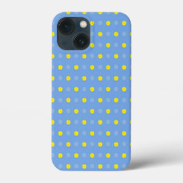 Abstrakte Blüte der Gelben Gerberas auf Baby Blue Case-Mate iPhone Hülle