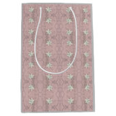 Abstrakte Blüten Mittlere Geschenktüte (Vorderseite)