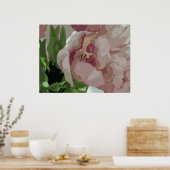 Abstrakte Blüten - rosa Tulissen 6 Poster (Küche)