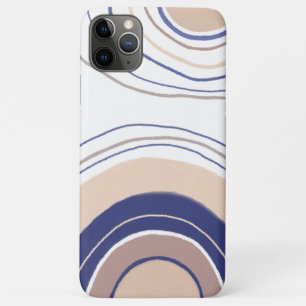 Abstrakte Boho Arches - Blau und Beige Case-Mate iPhone Hülle