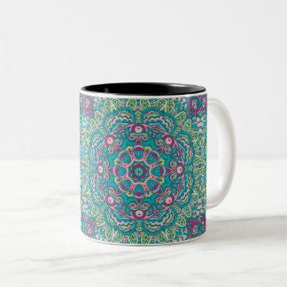 ABSTRAKTE BOHO FESTIVE MANDALA PATTERN TASSE