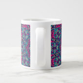 ABSTRAKTE BOHO FESTIVE MANDALA PATTERN TASSE (Rückseite)