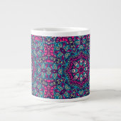 ABSTRAKTE BOHO FESTIVE MANDALA PATTERN TASSE (Vorderseite)
