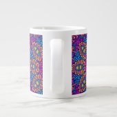ABSTRAKTE BOHO FESTIVE MANDALA TASSE (Rückseite)