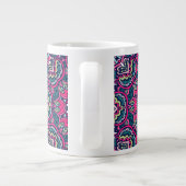 ABSTRAKTE BOHO FESTIVE MANDALA TASSE (Rückseite)