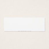 Abstrakte Boho Jewelier Earring Display Card (Rückseite)