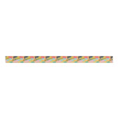 Abstrakte Boho Tropical Palm-Blätter Ripsband (Vorderseite)