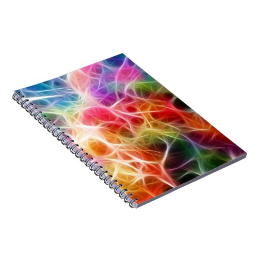 Abstrakte Bokeh-Beleuchtung Notizblock (Rechte Seite)