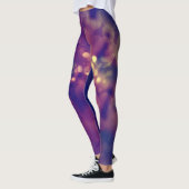 Abstrakte Bokeh Gemusterte Leggings (Links)