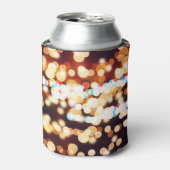 Abstrakte Bokeh Textur Dosenkühler (Kanne Vorderseite)