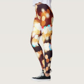 Abstrakte Bokeh Textur Leggings (Links)