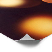 Abstrakte Bokeh Textur Poster (Ecke)