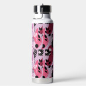 Abstrakte Botanik Trinkflasche (rechts)