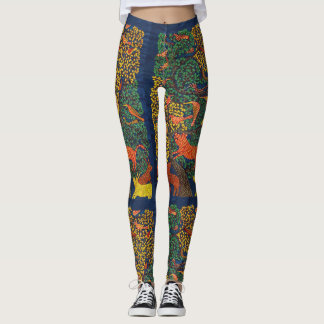 abstrakte botanische Abbildung Leggings