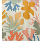 Abstrakte botanische Blätter #1 #wall #art Duschvorhang (Vorderseite)
